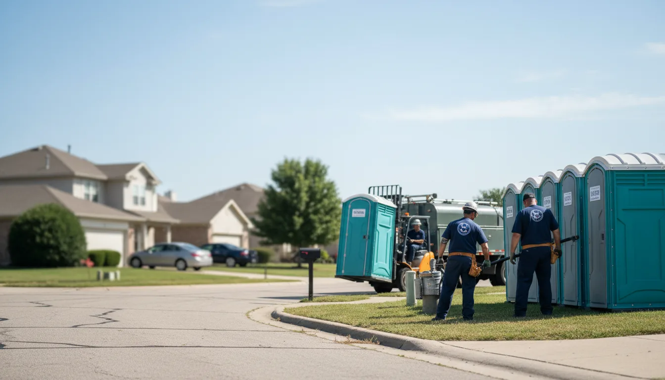 Porta Potty Rental in Fingerville, SC near me